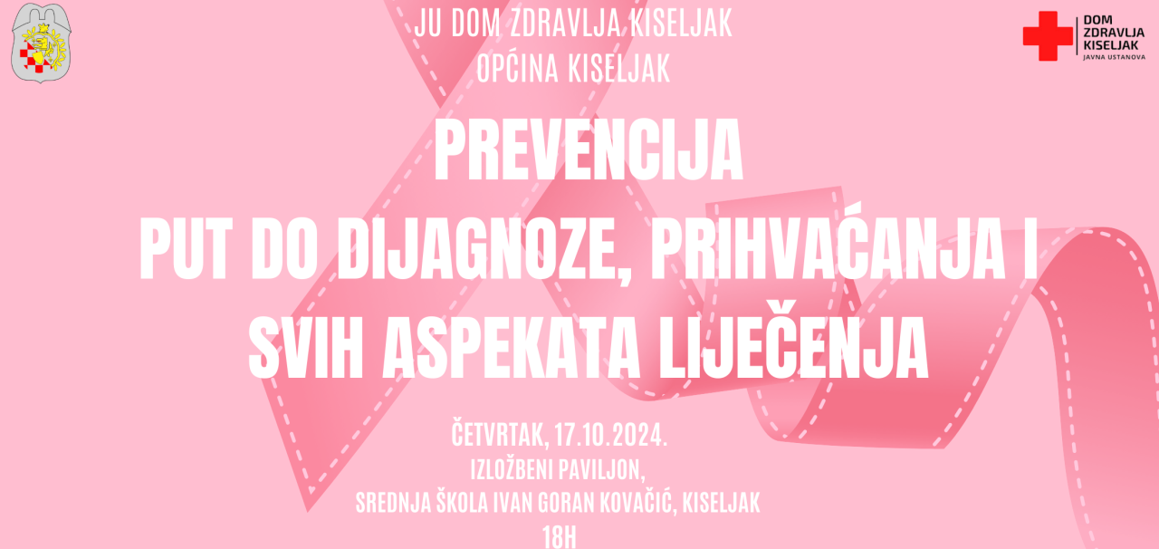 Edukacijsko predavanje o karcinomu dojke u Kiseljaku
