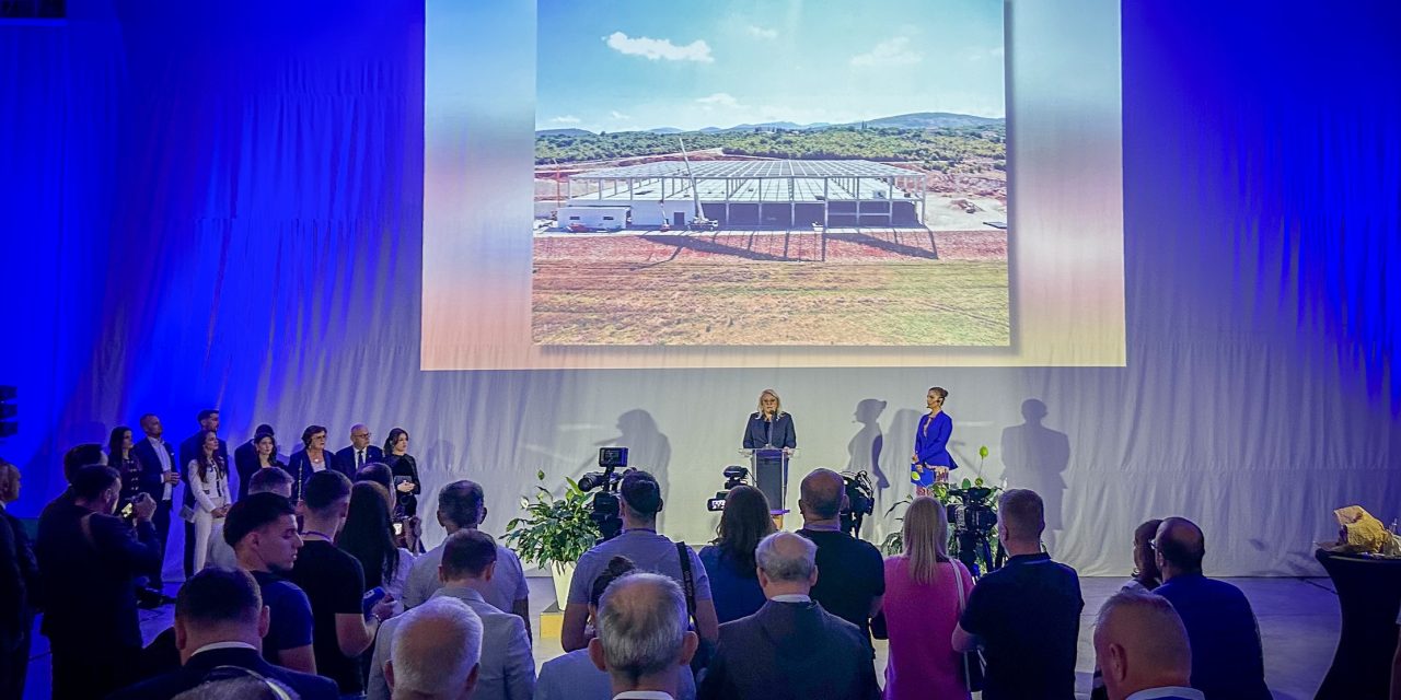 Predsjednica FBiH Lidija Bradara na otvorenju tvornice Corspack – nova investicija grupacije Violeta