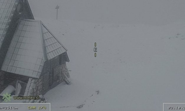 U Sloveniji pada snijeg, evo kakvo nas vrijeme očekuje u BiH