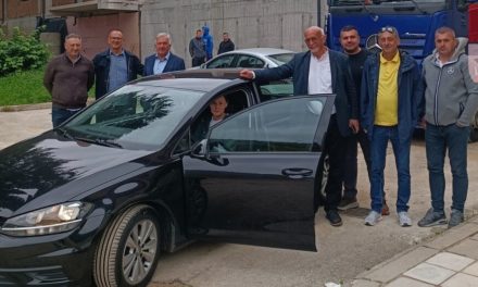 Predstavnici Općine Grude uručili vrijednu donaciju Ustanovi Bakovići i automobil uposlenici Marijani Lalić