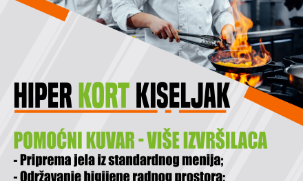 Oglas za posao KORT