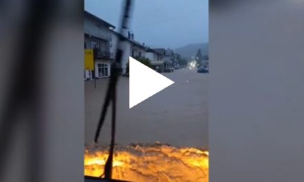 (Video) Pogledajte kako je izgledala poplava u Kiseljaku očima vatrogasaca