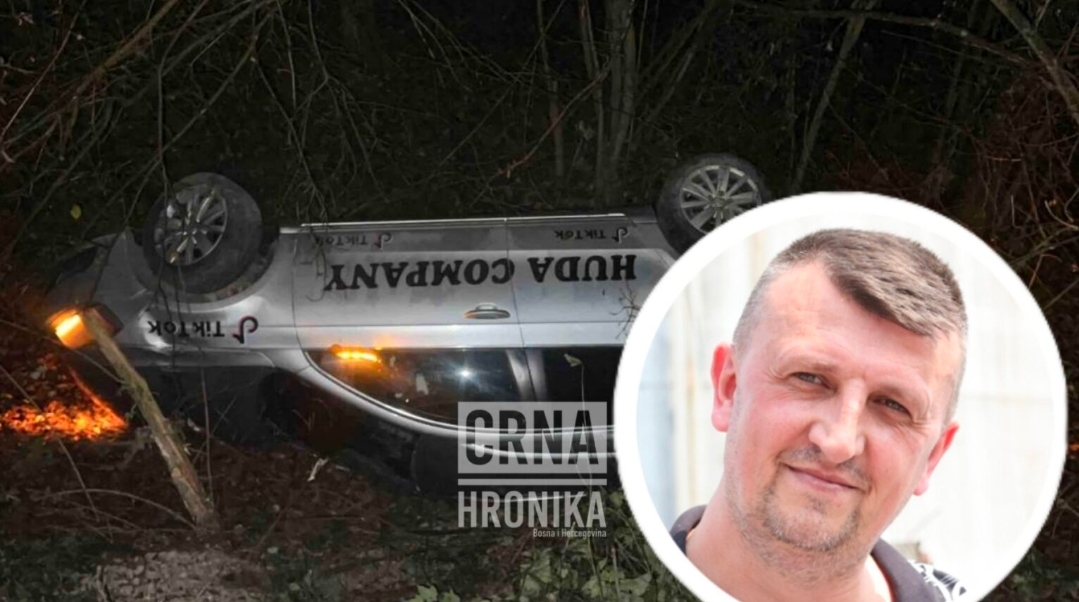 Teška nesreća kod Tešnja: Uništen automobil Tiktokera Hude