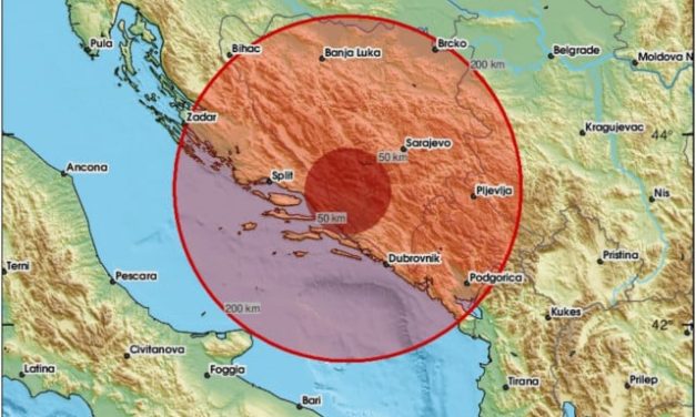 Dva potresa magnitude 3.5 i 3.1 potresli Hercegovinu