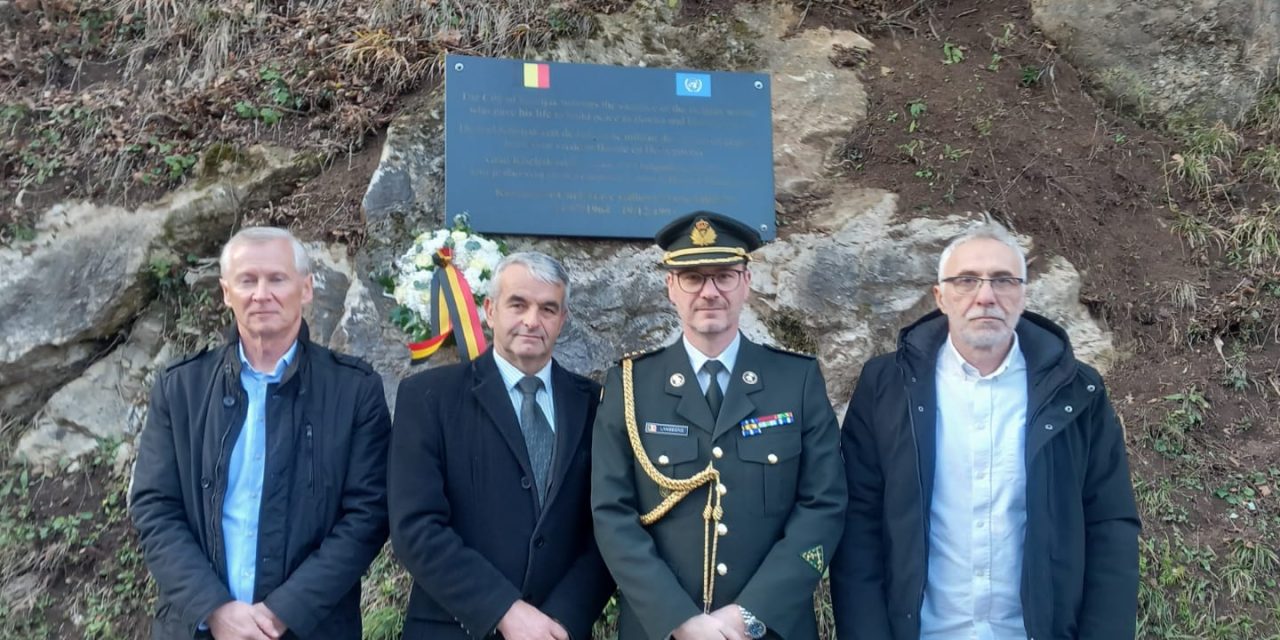 Obilježena obljetnica stradanja belgijskog vojnika koji je dao svoj život za uspostavu mira u Bosni i Hrecegovini