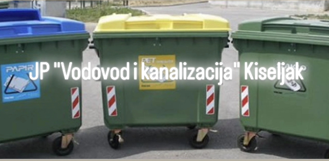 Obavijest JP “Vodovod i kanalizacija” d.o.o. Kiseljak o prekidu odvoza otpada