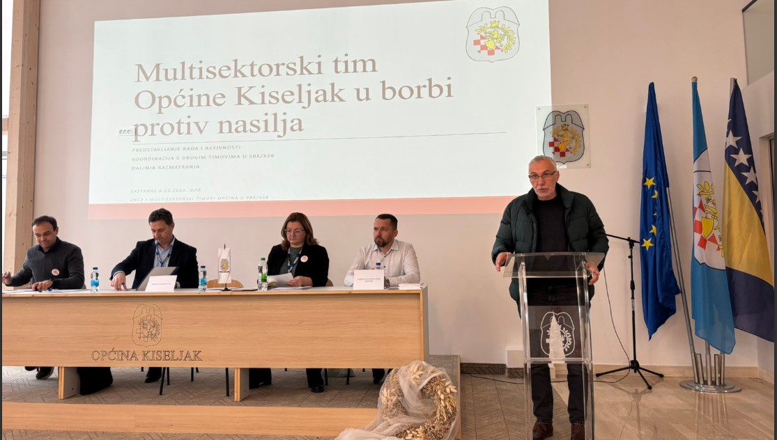 U Kiseljaku održan sastanak multisektorskih timova u borbi protiv nasilja u obitelji iz ŽSB