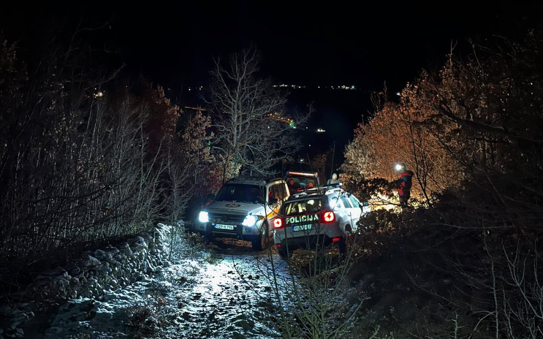 Posušje: Pronađeno tijelo osobe na nepristupačnom terenu, pomagao i HGSS