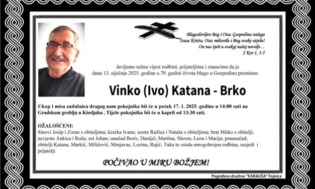 Preminuo je Vinko Katana – Brko