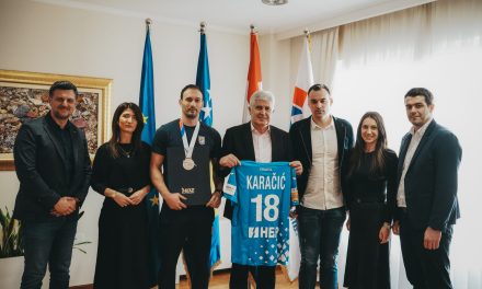 Čović primio Igora Karačića: Ponos Mostara i hrvatskog rukometa
