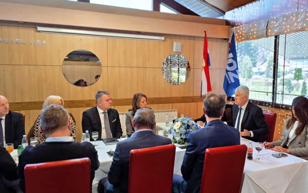 Busovača: Održana koordinacija predstavnika HDZ-a BiH iz izvršne i zakonodavne vlasti na razini Bosne i Hercegovine: žurno stabilizirati unutarnje prilike u BiH