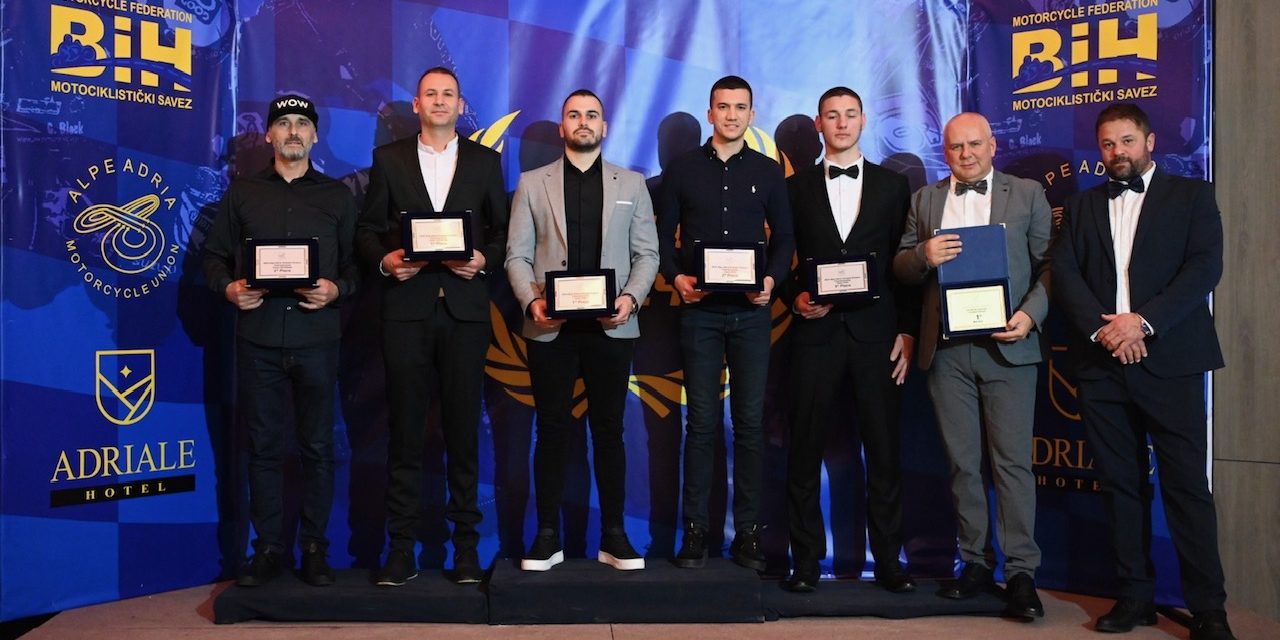 Dodijeljena priznanja u Moto sportu BiH za sezonu 2024 koju je organizirao Motociklistički savez BiH