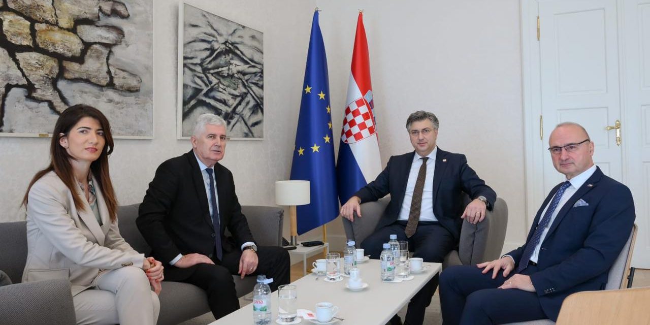 Čović o susretu s Plenkovićem: Potpora zaštiti prava Hrvata i EU puta