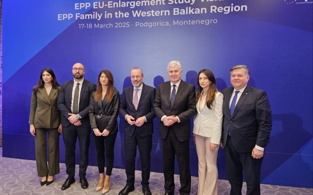 Predsjednik HDZ-a BiH Čović iz Podgorice na sastanku regionalnih lidera i EPP-a: Sigurnosnih ugroza ne smije biti – BiH je nedjeljiva, prava tri konstitutivna naroda moraju biti zaštićena