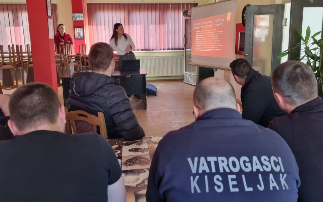 Održana radionica prve (psihološke) pomoći za vatrogasce u Kiseljaku