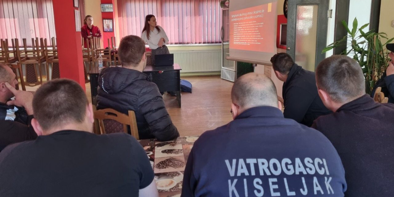 Održana radionica prve (psihološke) pomoći za vatrogasce u Kiseljaku