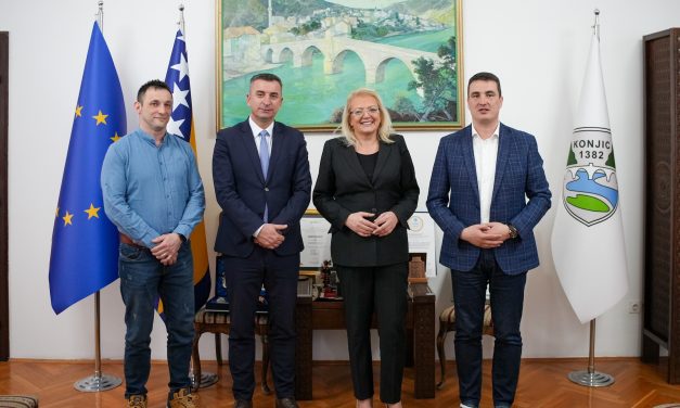 Predsjednica FBiH Lidija Bradara u Konjicu: Obrazovanje, obnova i suradnja ključni za opstanak Hrvata