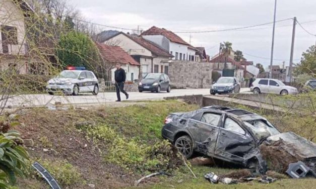 Policijska potjera: Probio rampu na granici, sletio s ceste kod Ljubuškog i dao se u bijeg