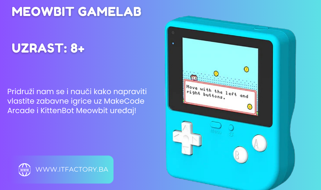 Meowbit GameLab – novi besplatni tečaj programiranja igrica za djecu u Kiseljaku