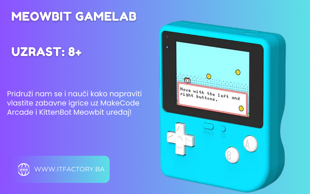 Meowbit GameLab – novi besplatni tečaj programiranja igrica za djecu u Kiseljaku