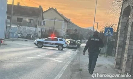 Teška nesreća kod Ljubuškog, jedna osoba smrtno stradala