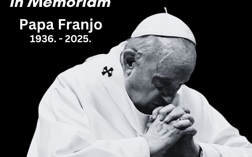 Umro je papa Franjo