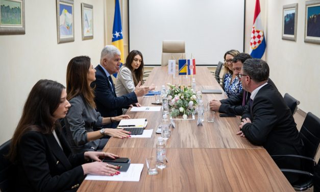 Čović s posebnim predstavnikom za Zapadni Balkan Frangešom: europski put i izmjene izbornog zakonodavstva