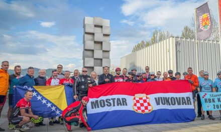 Uspješno završena 13. Biciklistička karavana prijateljstva Mostar – Vukovar