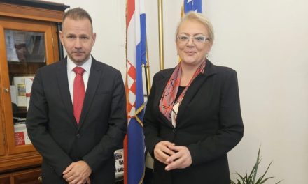 Posebni izaslanik Zsolt s predsjednicom Bradara