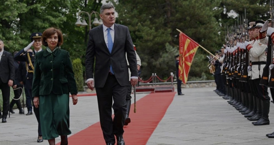 Milanović u Skoplju podržao Sjevernu Makedoniju: Nemojte biti žrtve ucjena