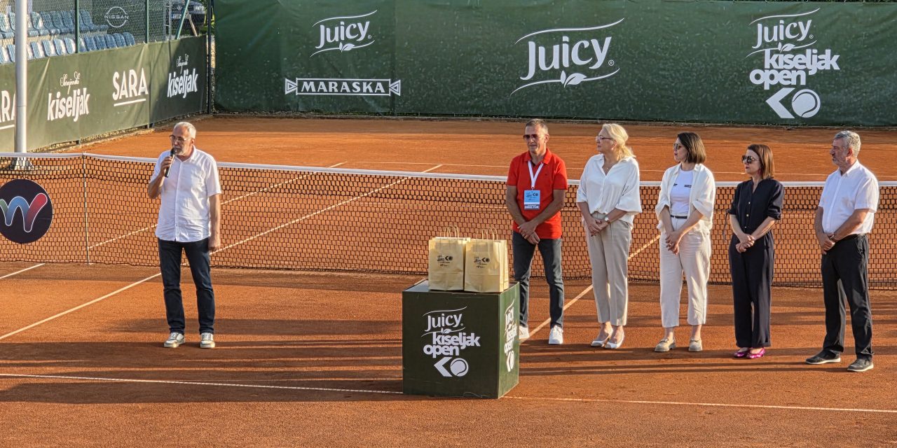 Svečano otvoren “Juicy Kiseljak Open”: Kiseljak ponovno domaćin vrhunskog međunarodnog teniskog turnira