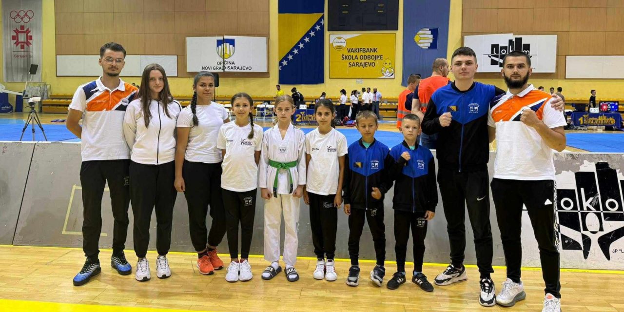 Sjajan nastup Taekwondo kluba Bosna-Rudar na Sarajevo Open turniru: Osvojeno osam odličja!