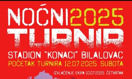 Bilalovac: Organizacija Noćnog turnira 2025 – bogat nagradni fond i futsal spektakl pod reflektorima!