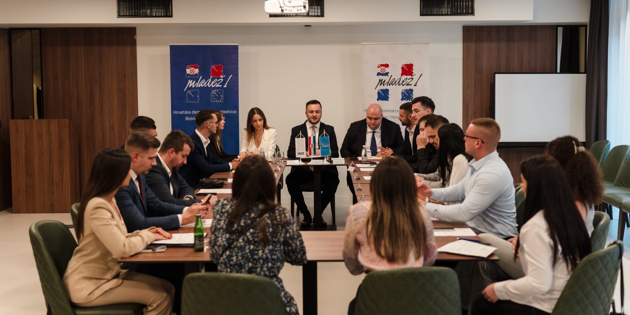 Kreševo: Održana konstituirajuća sjednica novoizabranog Predsjedništva Mladeži HDZ-a BiH