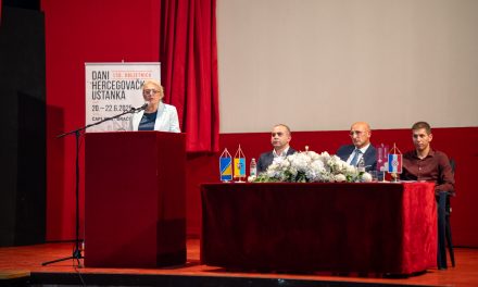 Predsjednica Bradara otvorila Dane hercegovačkog ustanka u Čapljini: “Sloboda ima ime – narod koji ne zaboravlja”