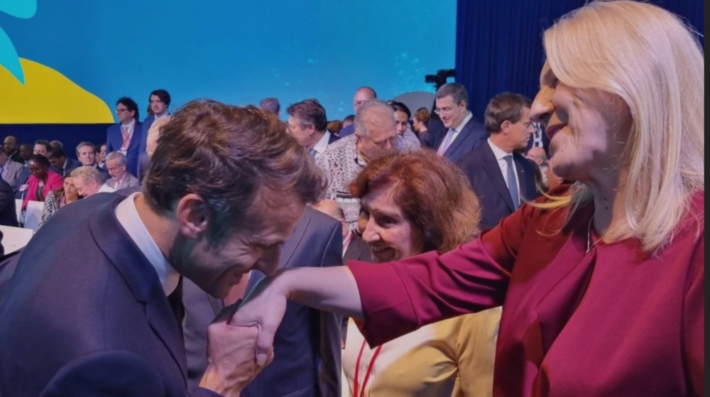 Cvijanović kratko razgovarala s Macronom