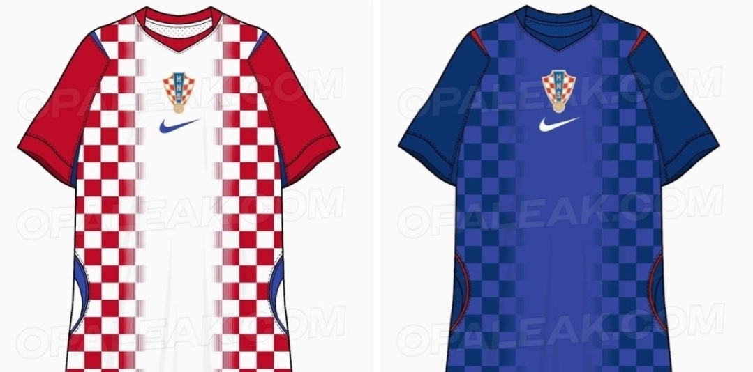Ovo bi mogli biti dresovi Hrvatske za SP 2026. Sviđaju li vam se?