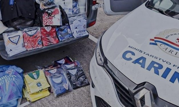 U Splitu zapljenili lažne dresove, pogledajte