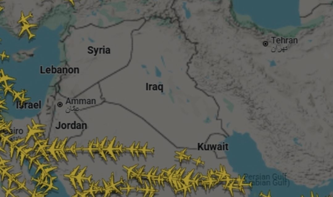 Pogledajte nebo nad Bliskim istokom nakon američkog napada na Iran