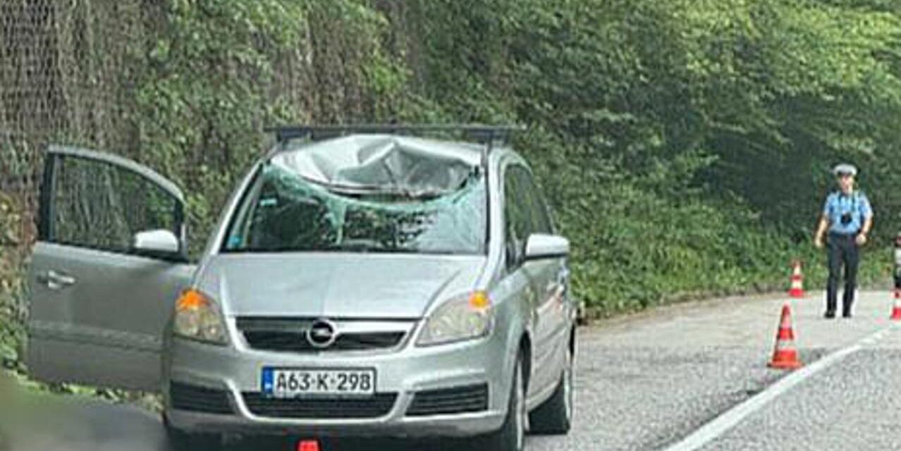 Odronila se stijena i pogodila automobil, poginuo suvozač iz Sarajeva