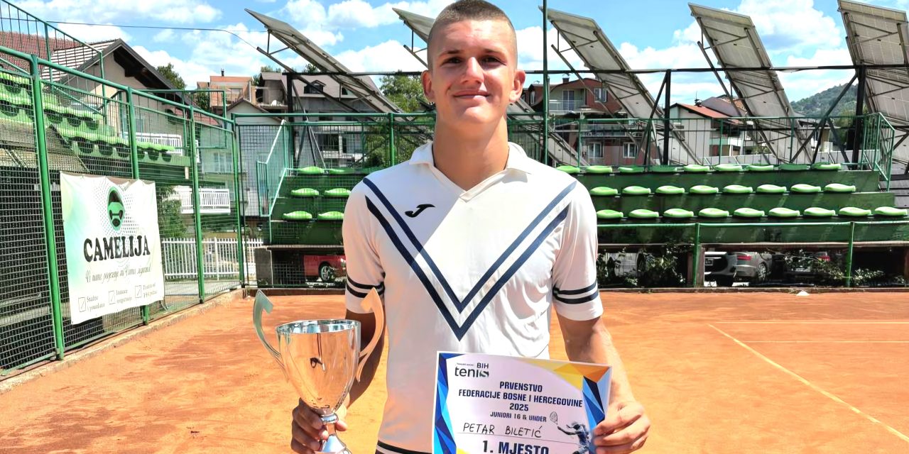 Petar Biletić osvojio Prvenstvo Federacije BiH do 16 godina