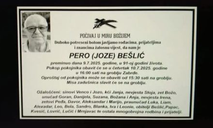 Preminuo je Pero Bešlić