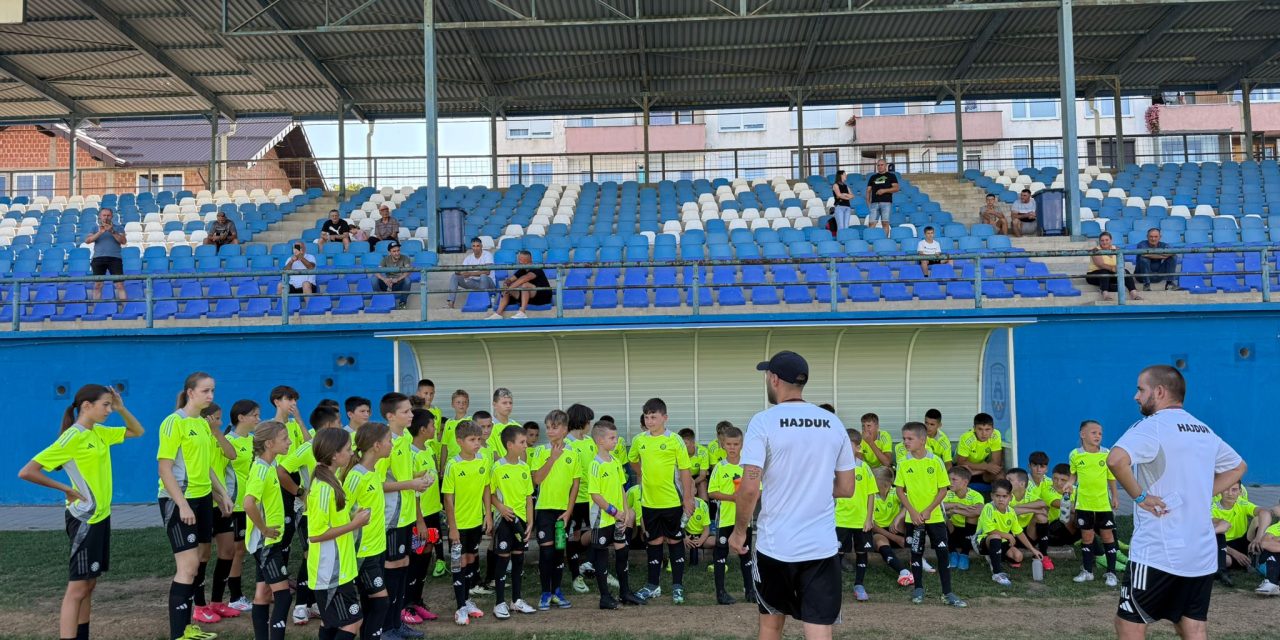 Započeo Hajduk Junior Kamp 2025. na stadionu Hrvatskih branitelja u Kiseljaku