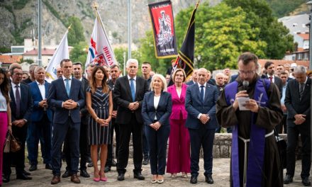 Čović, Krišto i Medved u Livnu na obilježavanju 30 godina od operacije „Ljeto-95“