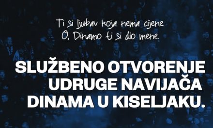 Otvorenje Udruge navijača Dinama u Kiseljaku – 1. kolovoza 2025.