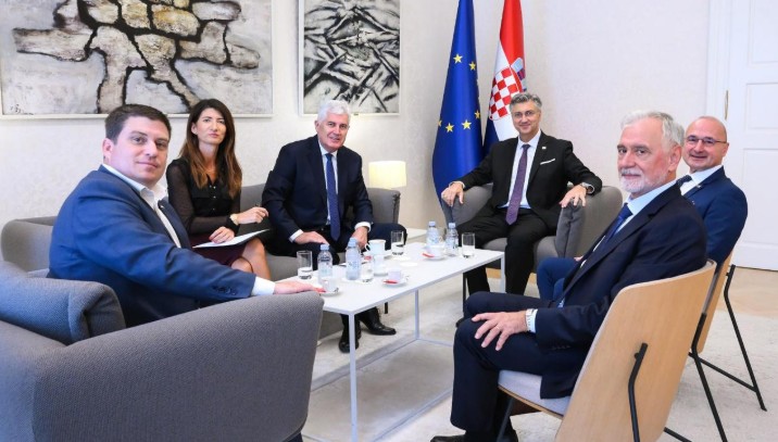 ČOVIĆ – PLENKOVIĆ: Europski put i prava Hrvata prioritetna pitanja