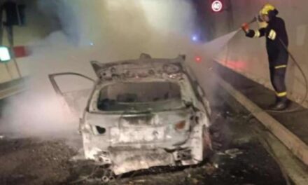 Detalji kaosa na autocesti Sarajevo – Konjic, u tunelu Ivan: Automobil austrijske obitelji potpuno izgorio