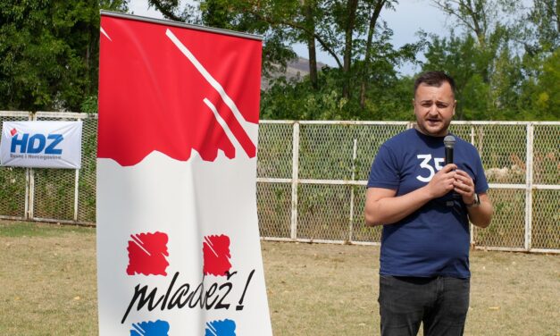 Mladež HDZ-a BiH obilježila 35. obljetnicu stranke sportskim druženjem