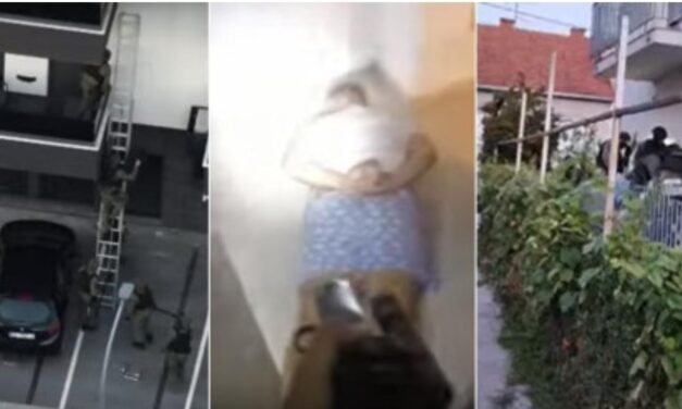 VIDEO Policija se ljestvama penjala na balkone i provaljivala u stanove, objavljeni svi detalji velike akcije ‘Senia‘!