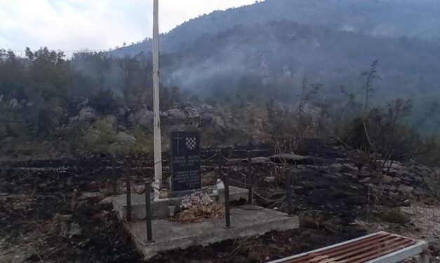 Požar u Neumu se nekontrolirano širi i prijeti kućama: Izgorjele životinje, helikopter OS stiže tek ujutru